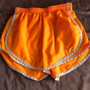 nike dri fit high wasted shorts